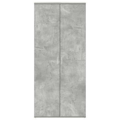 Schuhschrank mit Regal Weiß 80 x 39 x 178 cm Holzwerkstoff