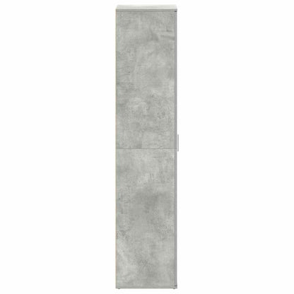 Schuhschrank mit Regal Weiß 80 x 39 x 178 cm Holzwerkstoff