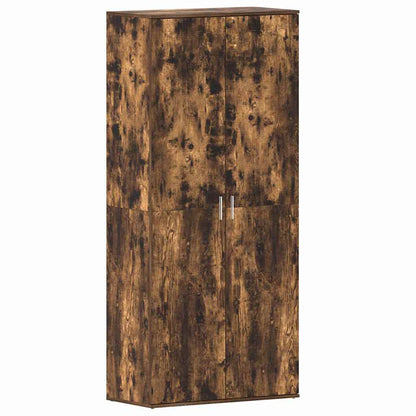 Schuhschrank mit Regal Weiß 80 x 39 x 178 cm Holzwerkstoff