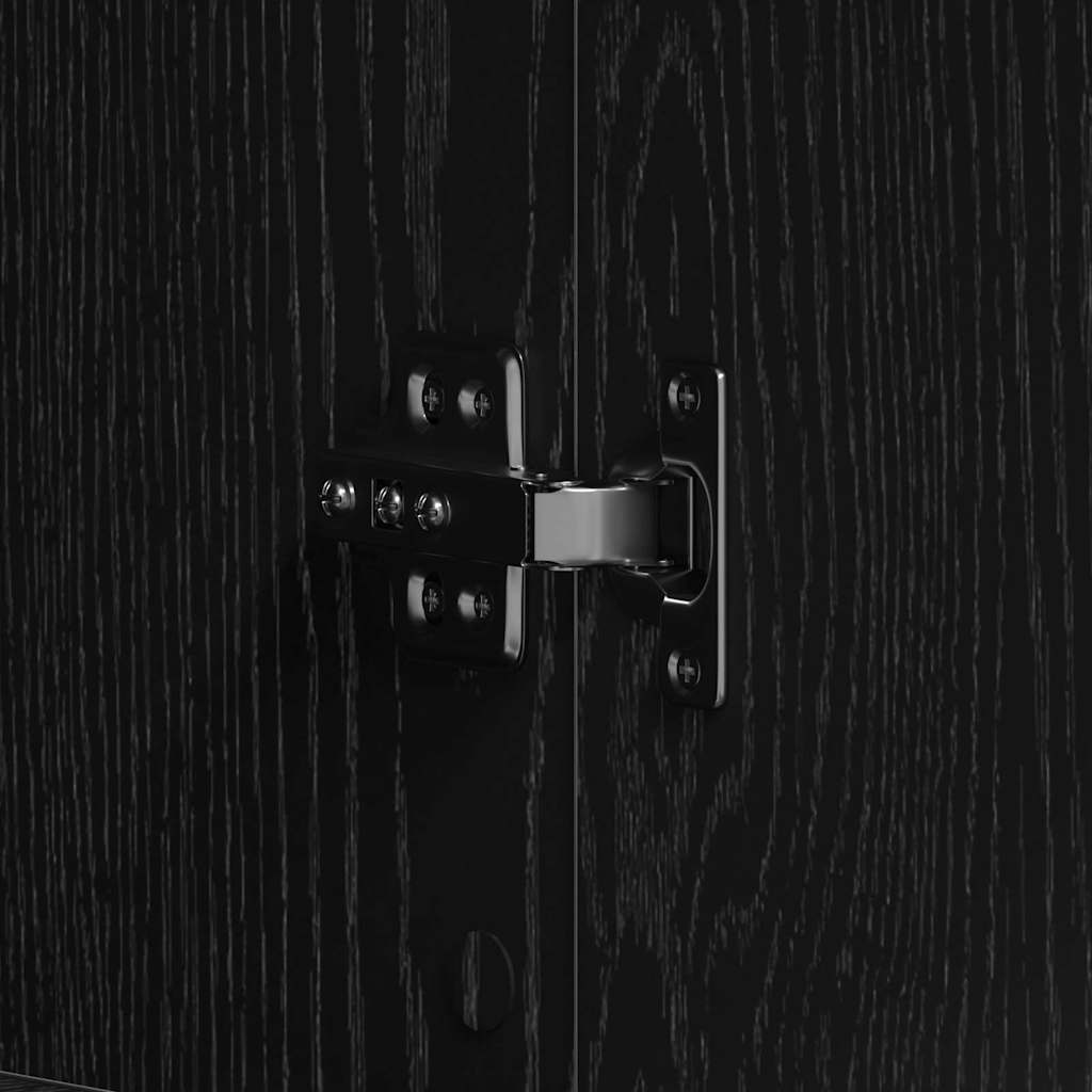 Schuhschrank mit Regal Weiß 80 x 39 x 178 cm Holzwerkstoff