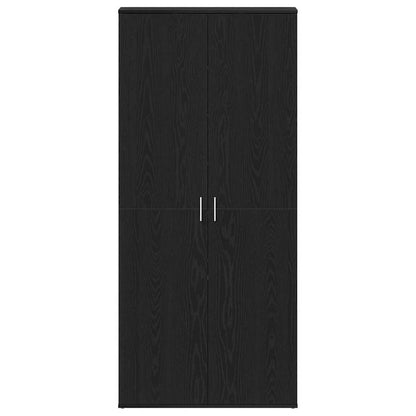 Schuhschrank mit Regal Weiß 80 x 39 x 178 cm Holzwerkstoff