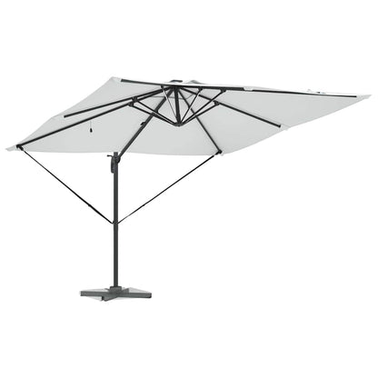Sonnenschirm Sand 286 x 284 x 270 cm Aluminium und Polyester