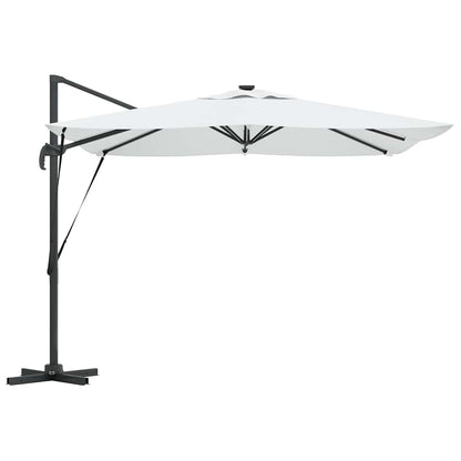 Sonnenschirm Sand 286 x 284 x 270 cm Aluminium und Polyester
