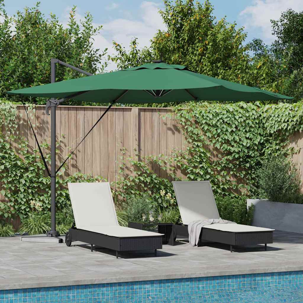 Sonnenschirm Sand 286 x 284 x 270 cm Aluminium und Polyester