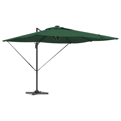 Sonnenschirm Sand 286 x 284 x 270 cm Aluminium und Polyester
