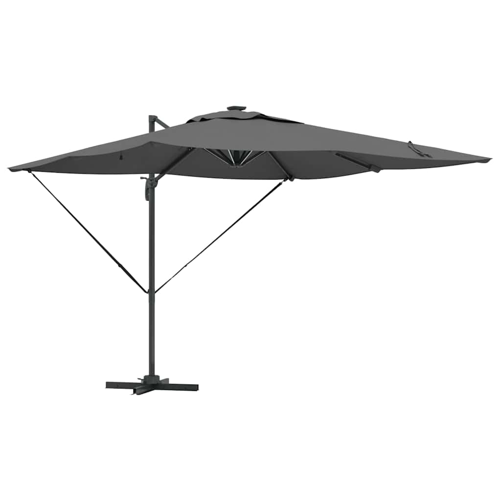 Sonnenschirm Sand 286 x 284 x 270 cm Aluminium und Polyester