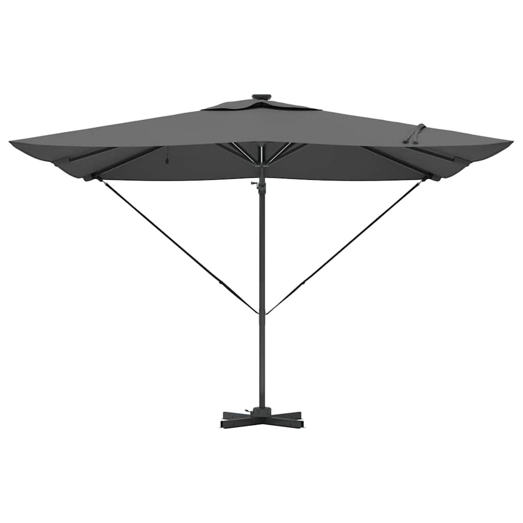 Sonnenschirm Sand 286 x 284 x 270 cm Aluminium und Polyester