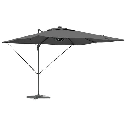 Sonnenschirm Sand 286 x 284 x 270 cm Aluminium und Polyester
