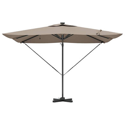 Sonnenschirm Sand 286 x 284 x 270 cm Aluminium und Polyester