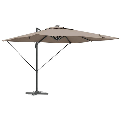 Sonnenschirm Sand 286 x 284 x 270 cm Aluminium und Polyester