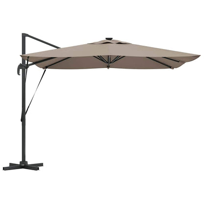 Sonnenschirm Sand 286 x 284 x 270 cm Aluminium und Polyester