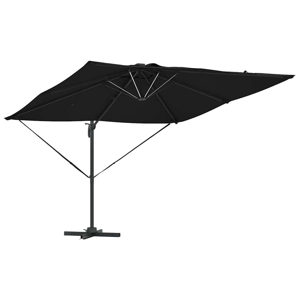 Sonnenschirm Sand 286 x 284 x 270 cm Aluminium und Polyester