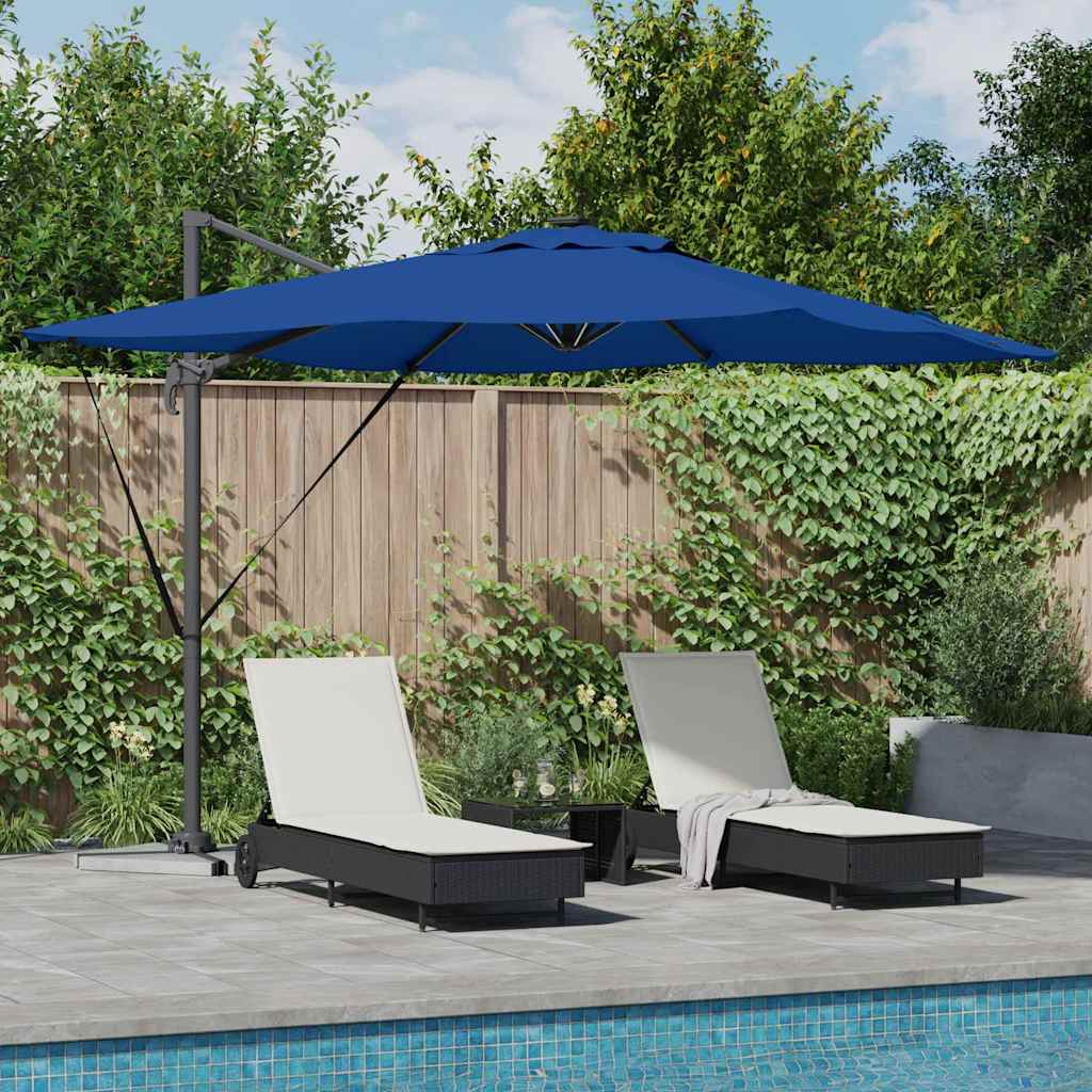 Sonnenschirm Sand 286 x 284 x 270 cm Aluminium und Polyester