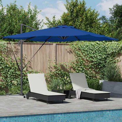 Sonnenschirm Sand 286 x 284 x 270 cm Aluminium und Polyester