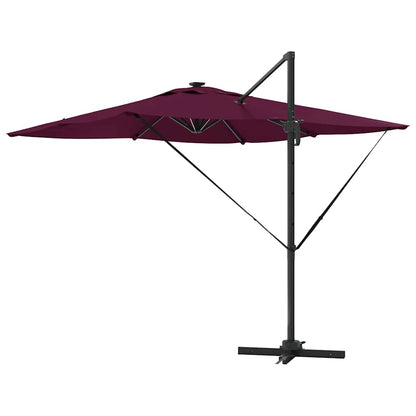 Sonnenschirm Sand 286 x 284 x 270 cm Aluminium und Polyester