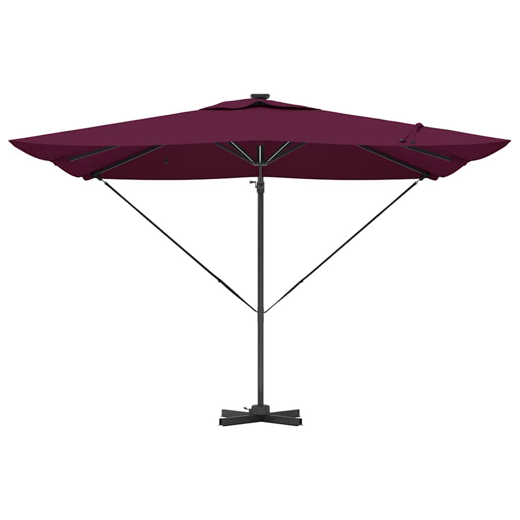 Sonnenschirm Sand 286 x 284 x 270 cm Aluminium und Polyester