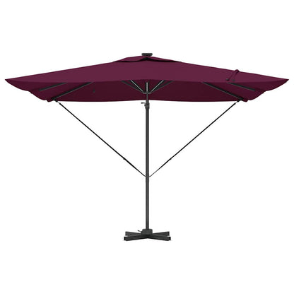 Sonnenschirm Sand 286 x 284 x 270 cm Aluminium und Polyester
