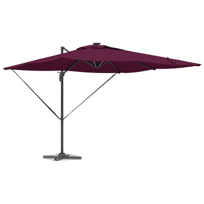 Sonnenschirm Sand 286 x 284 x 270 cm Aluminium und Polyester