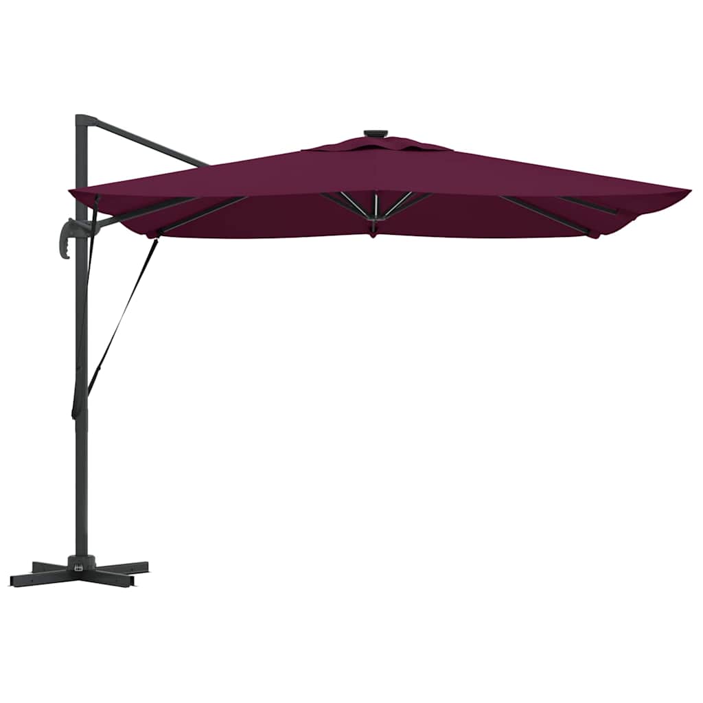 Sonnenschirm Sand 286 x 284 x 270 cm Aluminium und Polyester