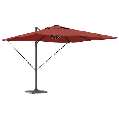 Sonnenschirm Sand 286 x 284 x 270 cm Aluminium und Polyester