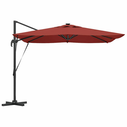Sonnenschirm Sand 286 x 284 x 270 cm Aluminium und Polyester