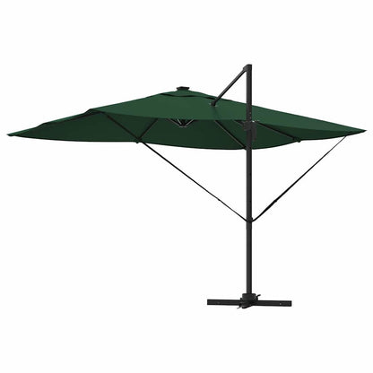 Sonnenschirm Sand 352 x 251 x 265 cm Polyester und Aluminium