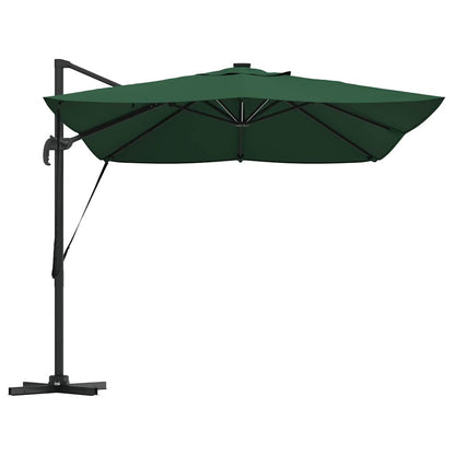 Sonnenschirm Sand 352 x 251 x 265 cm Polyester und Aluminium