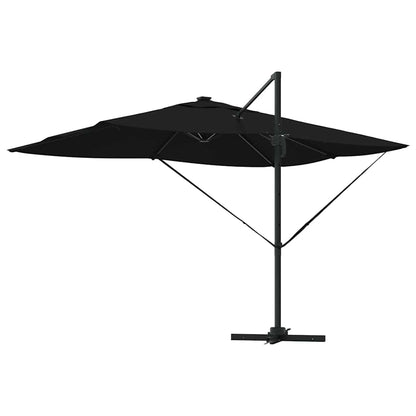 Sonnenschirm Sand 352 x 251 x 265 cm Polyester und Aluminium