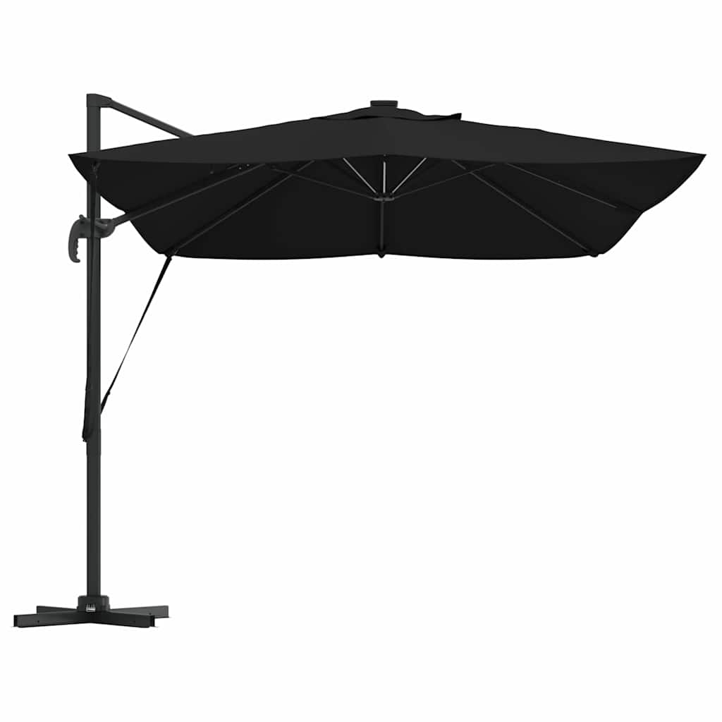 Sonnenschirm Sand 352 x 251 x 265 cm Polyester und Aluminium