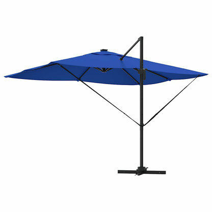 Sonnenschirm Sand 352 x 251 x 265 cm Polyester und Aluminium