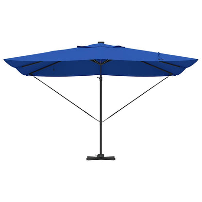 Sonnenschirm Sand 352 x 251 x 265 cm Polyester und Aluminium
