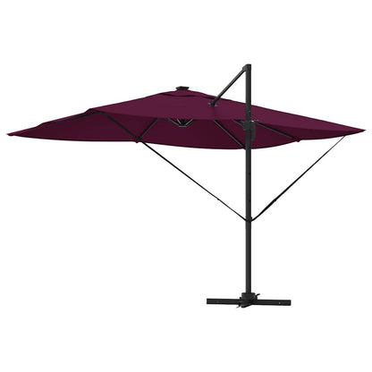 Sonnenschirm Sand 352 x 251 x 265 cm Polyester und Aluminium