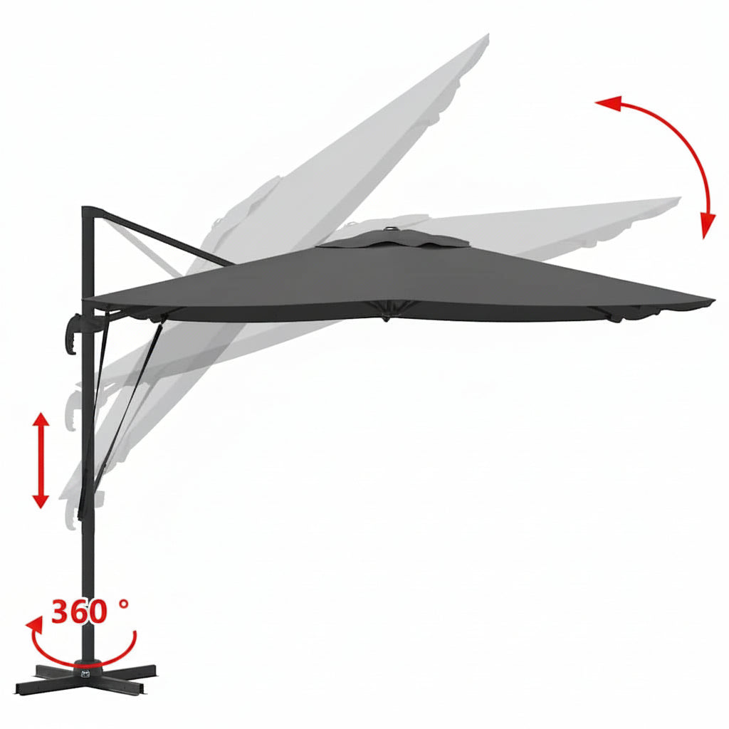 Roma Parasol 286 X 284 X 265 Cm
