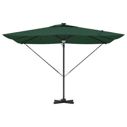 Roma Parasol Beige 286 x 284 x 270 cm Aluminium und Polyester