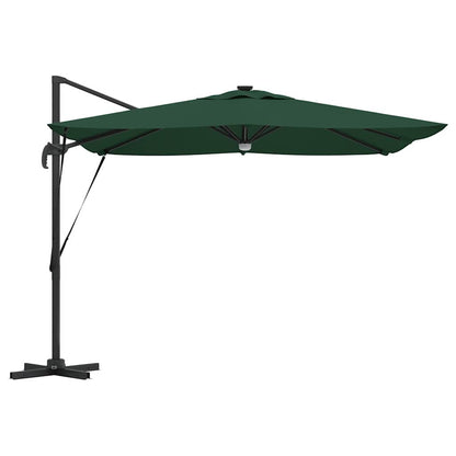 Roma Parasol Beige 286 x 284 x 270 cm Aluminium und Polyester