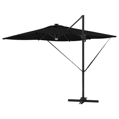 Roma Parasol Beige 286 x 284 x 270 cm Aluminium und Polyester