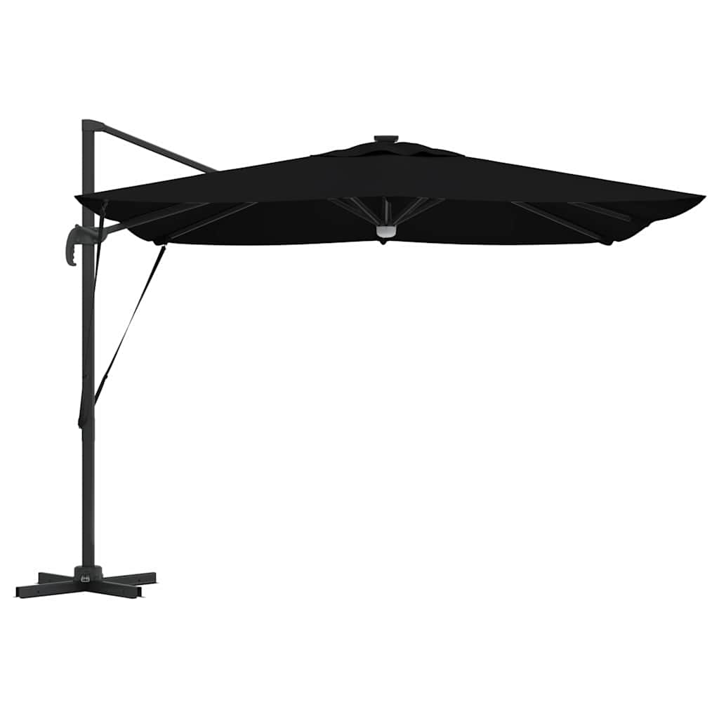 Roma Parasol Beige 286 x 284 x 270 cm Aluminium und Polyester