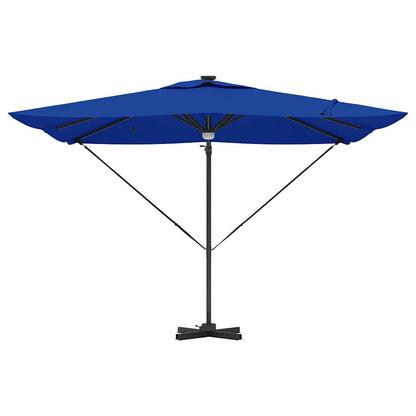Roma Parasol Beige 286 x 284 x 270 cm Aluminium und Polyester
