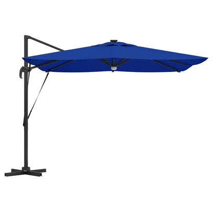 Roma Parasol Beige 286 x 284 x 270 cm Aluminium und Polyester