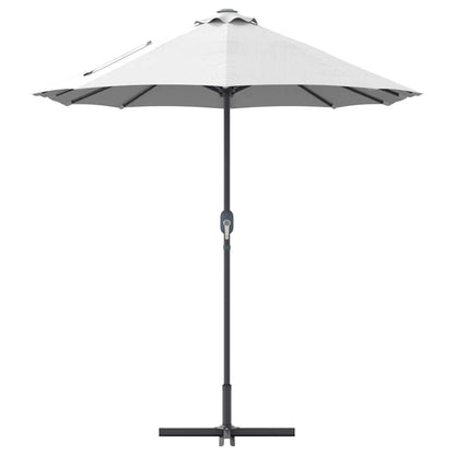 Garten-Sonnenschirm Sand 370 x 197 x 239 cm