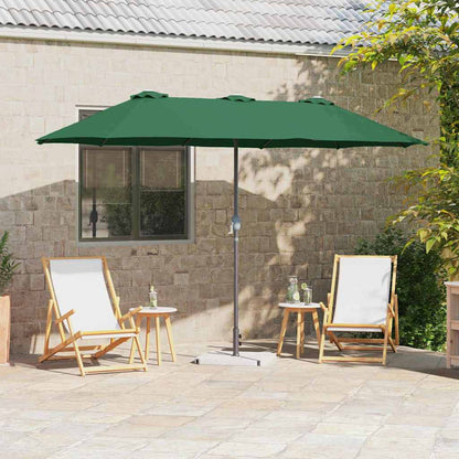 Garten-Sonnenschirm Sand 370 x 197 x 239 cm