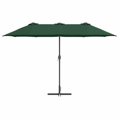 Garten-Sonnenschirm Sand 370 x 197 x 239 cm