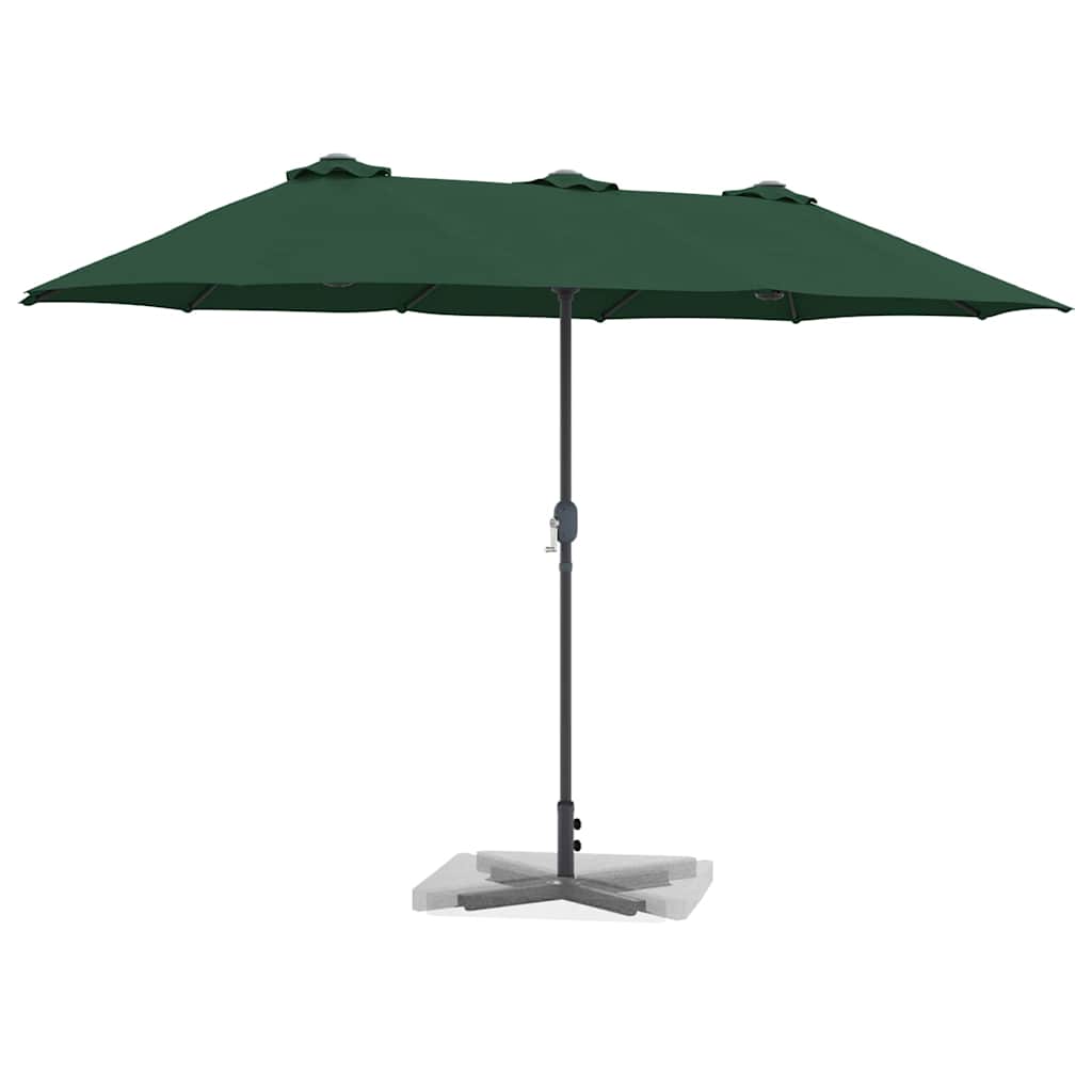 Garten-Sonnenschirm Sand 370 x 197 x 239 cm