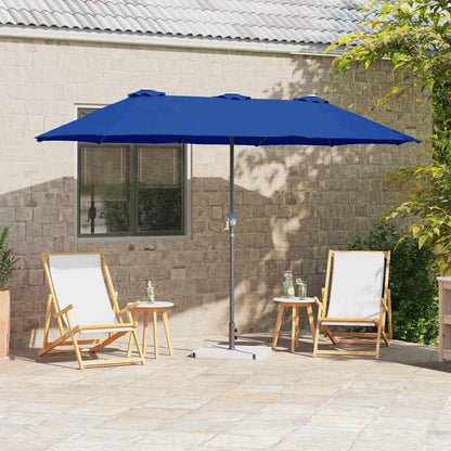 Garten-Sonnenschirm Sand 370 x 197 x 239 cm