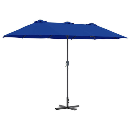 Garten-Sonnenschirm Sand 370 x 197 x 239 cm