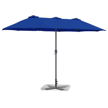 Garten-Sonnenschirm Sand 370 x 197 x 239 cm