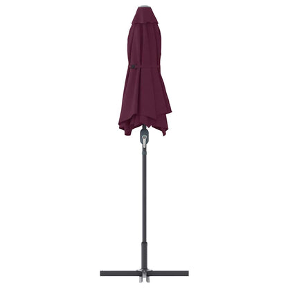 Garten-Sonnenschirm Sand 370 x 197 x 239 cm