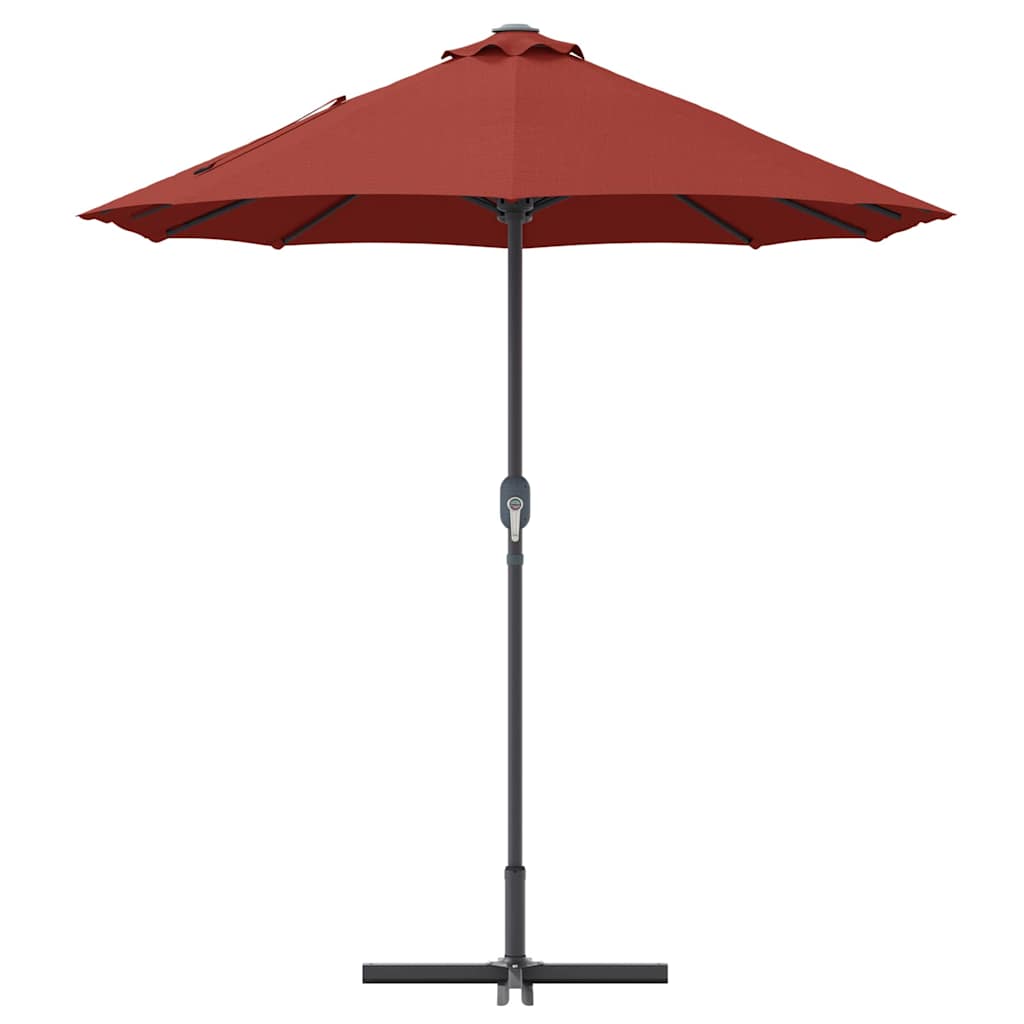 Garten-Sonnenschirm Sand 370 x 197 x 239 cm
