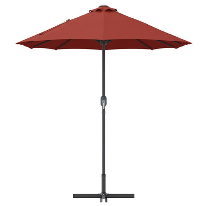 Garten-Sonnenschirm Sand 370 x 197 x 239 cm