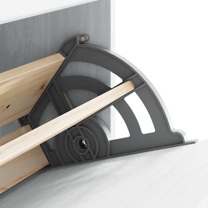 Schuhschrank Askim 85 X 35 X 108 Cm Massives Kiefernholz